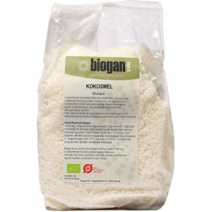 Kokosmel Biogan 500 g økologisk